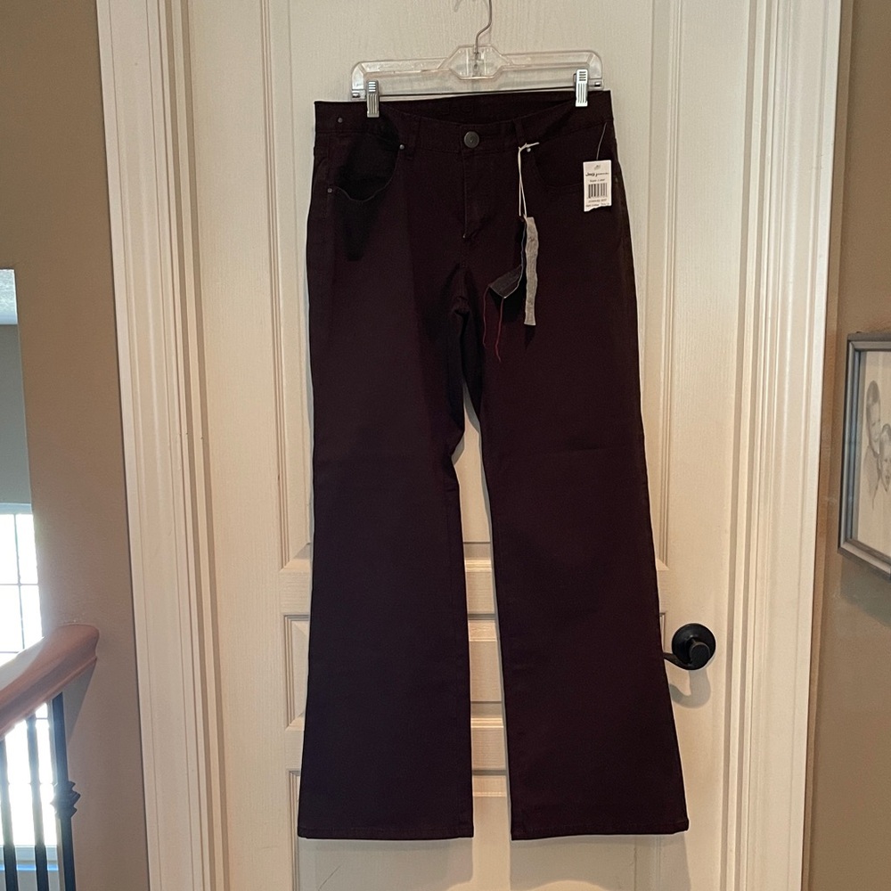 Jag Jeans Dark Coffee Flared Pants